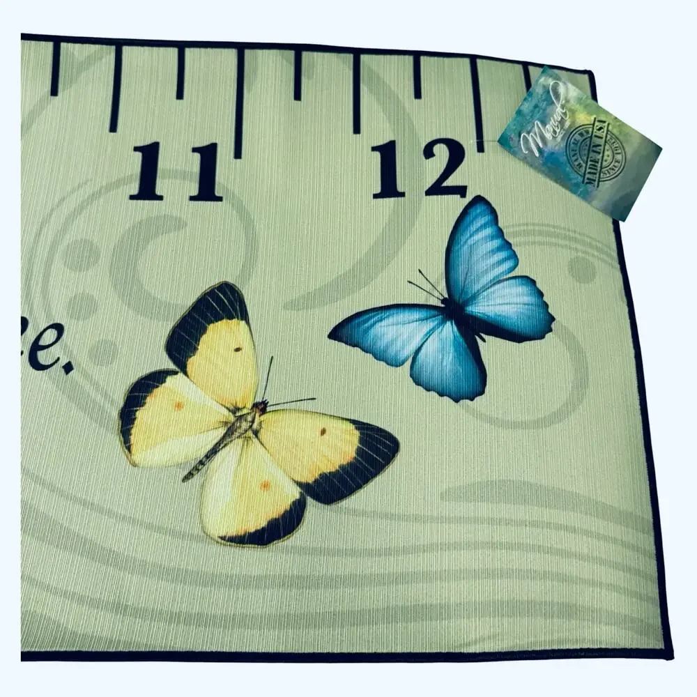 Christian Home Decor Table Runner He is the Ruler Butterfly Made USA 13x72